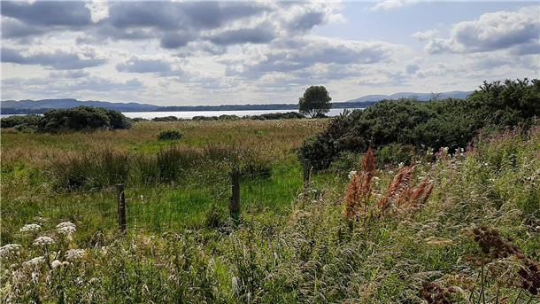 Insel im Loch Leven in Schottland