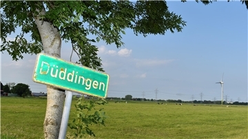 Auf Vorrangflächen für die Landwirtschaft möchte eine private Investorin in Düddingen einen Solarpark errichten und betreiben. Foto Schnieder