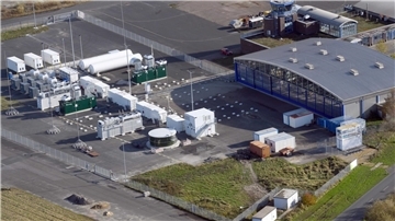 Elektrolyseur-Testfeld in Bremerhaven