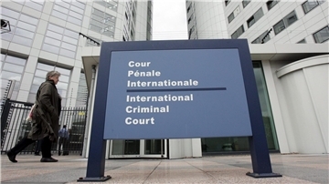 Außenansicht des Internationalen Gerichtshofs in Den Haag.