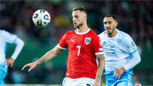Besser als Polster: Arnautovic mit Torrekord für Österreich Ball und Tor stets im Blick: Österreichs neuer Rekordtorschütze heißt Marko Arnautovic.