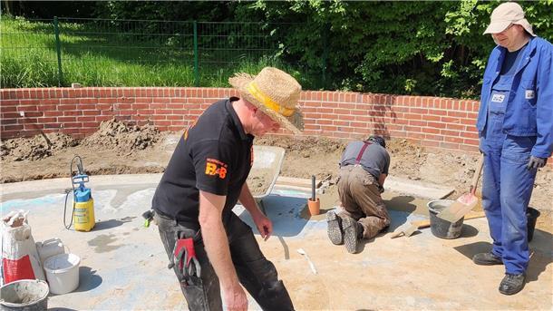 Förderverein Timkebad Kirchtimke veranstaltet ein Sommerfest Bauarbeiten