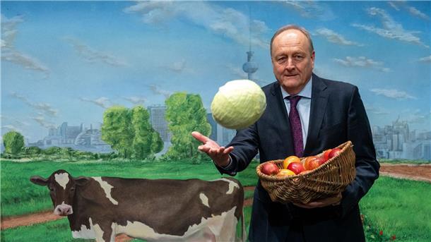 Bauernpräsident Joachim Rukwied auf der Grünen Woche in Berlin.