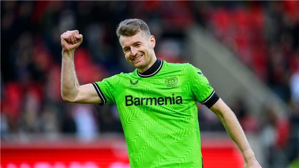 Rekord für Leverkusens Torhüter Lukas Hradecky Bayer-Keeper Lukas Hradecky hat einen Rekord aufgestellt.