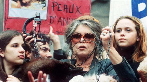 Die ewig Unbeugsame - Brigitte Bardot wird 90 „BB“, wie Brigitte Bardot in Frankreich oft genannt wird, bei einer Demonstration gegen Tierpelze. (Archivfoto)