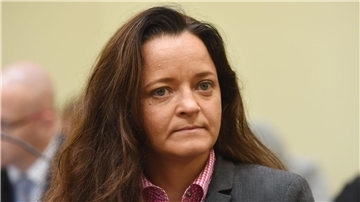 Beate Zschäpe räumt eine Mitschuld an NSU-Mordserie deutlicher als je zuvor ein (Archibild).
