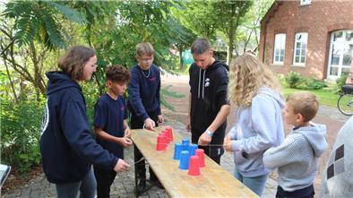 Auch Spiele waren beliebt auf dem Festprogramm in Wiemsdorf.