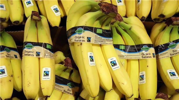 Fairtrade-Produkte gefragt - deutlich mehr Bananen verkauft Bei Bananen ist die Nachfrage zuletzt besonders rasant gestiegen.