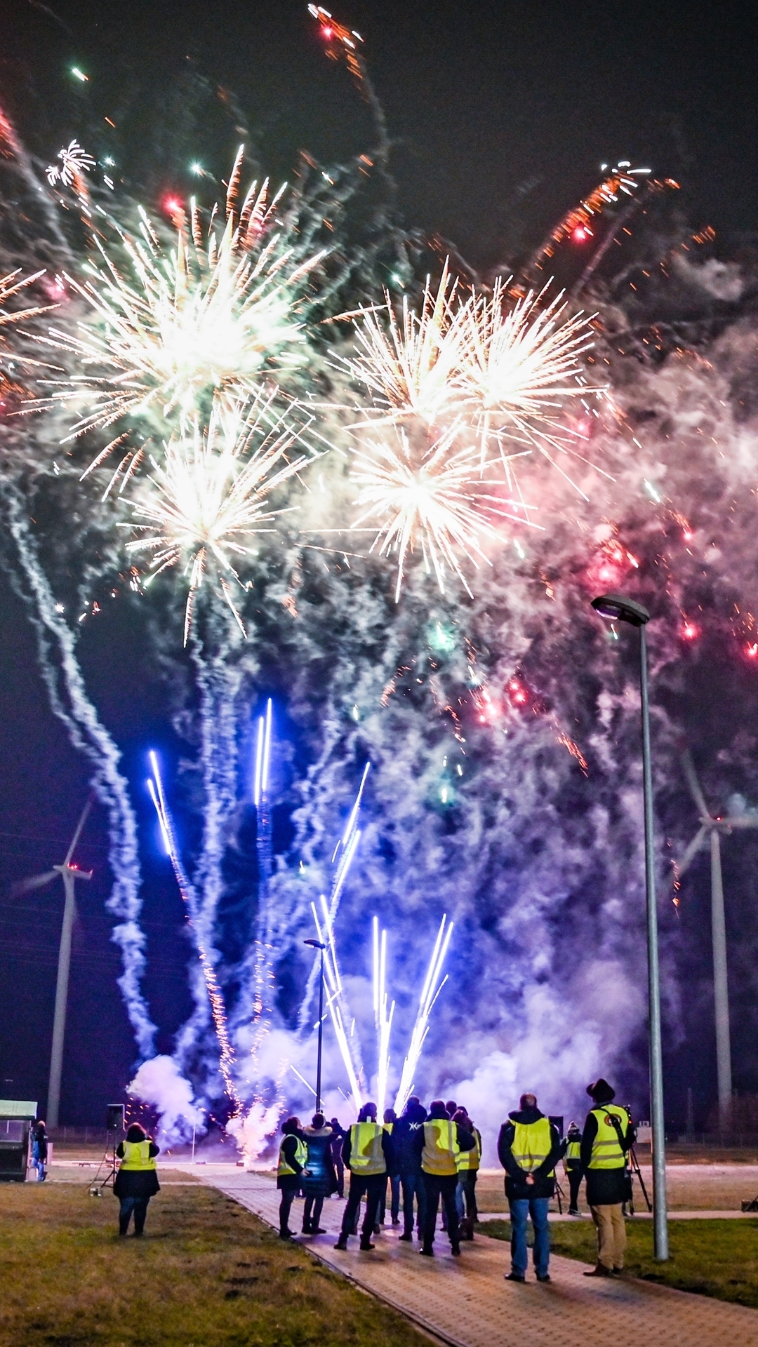 Ein Feuerwerk