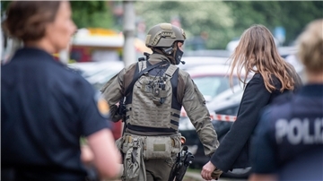 Mehrere Polizisten 