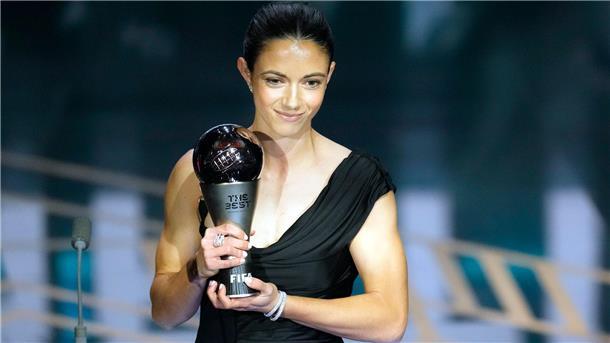 Gala in Doha: Vinícius Júnior als Weltfußballer geehrt Bei den Frauen lag erneut Aitana Bonmatí vom FC Barcelona vorn.