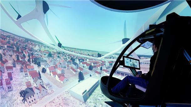 Flugtaxi-Hersteller Volocopter eröffnet Hangar Bei den Olympischen Spielen in Paris sollen die ersten Fluggeräte abheben.
