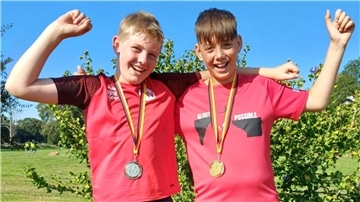 Ole Frels und Nolan Helmerichs