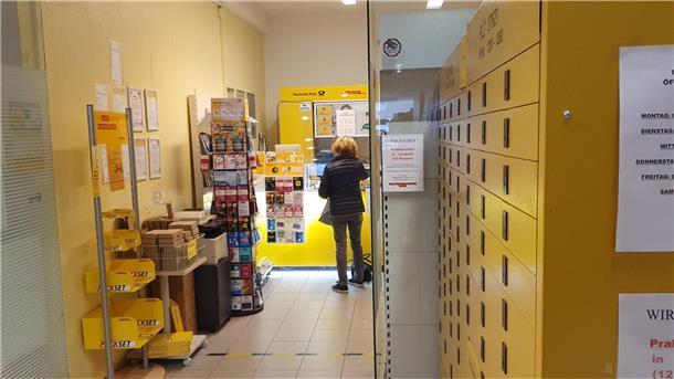 Eine Postbank-Filiale in Bad Bederkesa.