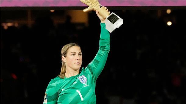 Bei der WM 2023 erhielt Mary Earps die Auszeichnung zur besten Torhüterin des Turniers.