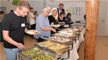 Probeessen bei der Lebenshilfe.