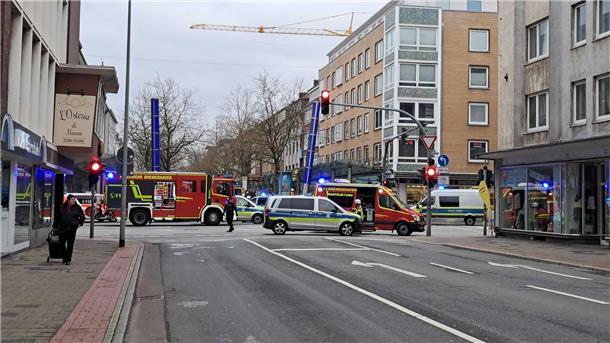 Unfall an der Lloydstraße/Bürgermeister-Smidt-Straße.