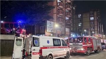 Beim Brand in einem Altenheim in der bosnischen Stadt Tuzla kamen mindestens elf Menschen ums Leben. 