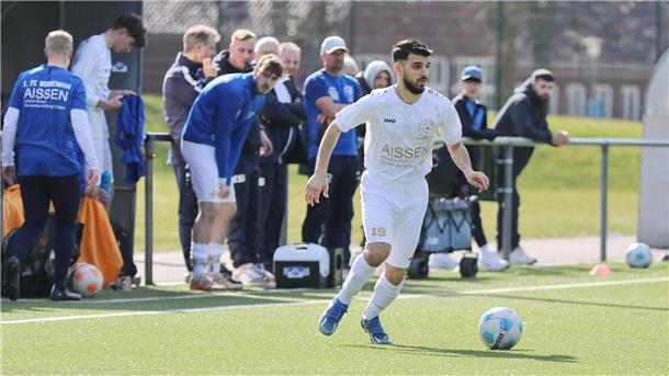 Ghiyath Azad bei einem Spiel des 1. FC Nordenham