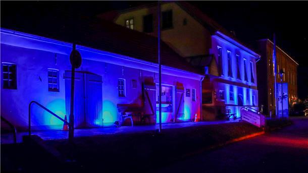 Beim Kulturleuchten in Fedderwardersiel wird das Nationalparkhaus in einem ganz neuen Licht erstrahlen.