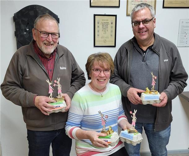 Reiner Meinen, Christel Renfordt und Horst Hansing