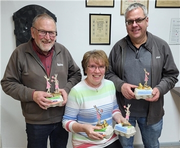 Reiner Meinen, Christel Renfordt und Horst Hansing