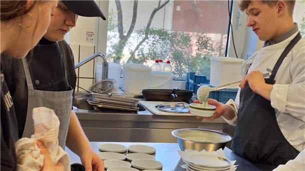 Beim Veggieday waren am Kivinan Zeven vegane Gerichte gefragt.