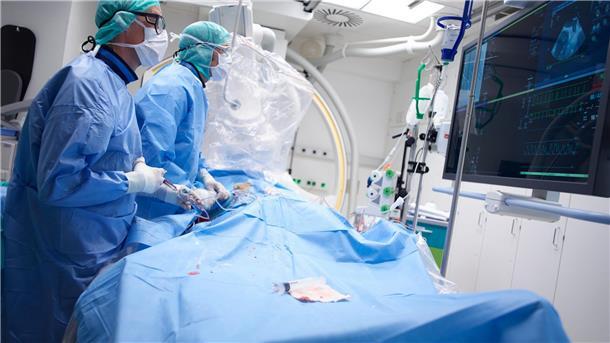 Beispielfoto: Zu den kardiologischen Leistungen, die das Ärzteteam am Klinik-Standort Nordenham anbietet, gehört die Herzkatheter-Untersuchung.