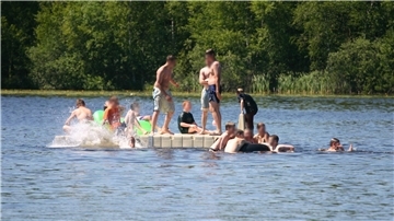 Badeinsel