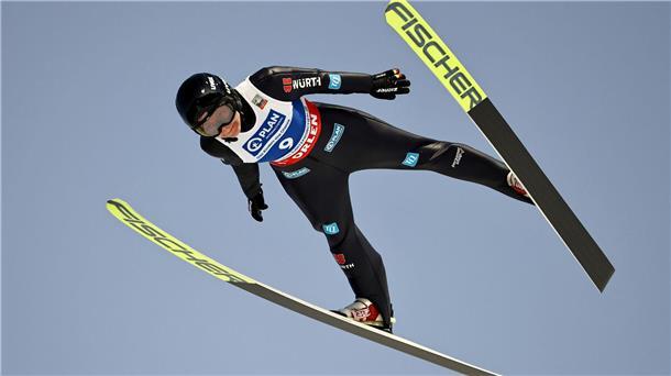 Prevc springt zum Sieg - Reisch auf Platz vier Beste deutsche Springerin in Garmisch-Partenkirchen: Agnes Reisch.