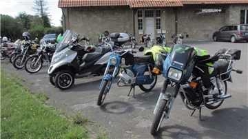 Besuch des Zweiradmuseums in Ibbenbüren.