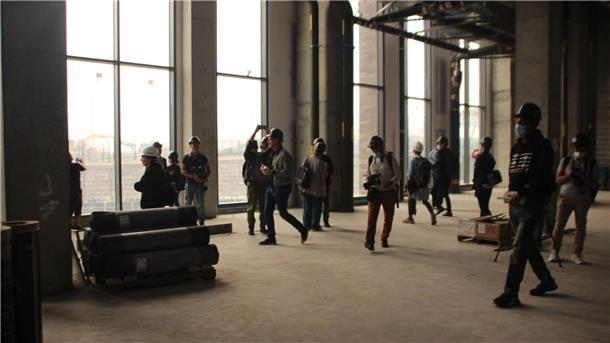 Von der Bronx in die Welt: Der Hip-Hop wird 50 Besucher besichtigen die Baustelle des „Universal Hip-Hop Museum“ (UHHM).