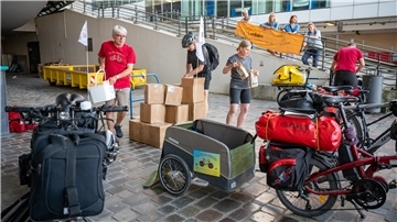 Kaffee-Radeltour startet in Bremerhaven