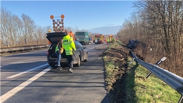 Unfall auf der A27