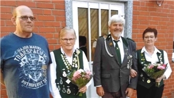 Die neuen Padingbütteler Schützenmajestäten