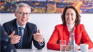 Doppelinterview vor dem Wahltag: Das will die SPD