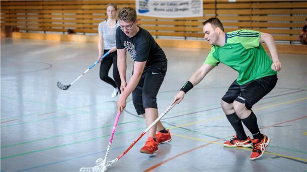 Sailors sind im Floorball-Fieber
