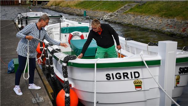 Nach Feierabend ein Börteboot gebaut