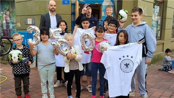 Spende für Rückenwind-Kinder