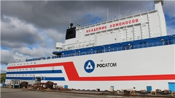 Russlands erstes schwimmendes Atomkraftwerk