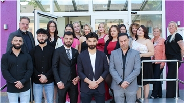 In festlichem Rahmen die Gesellenbriefe übergeben