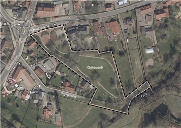 Luftbild Ostepark Heeslingen.