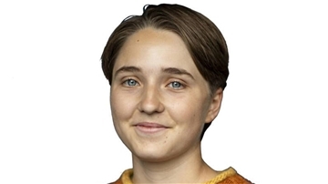 Eine Frau 