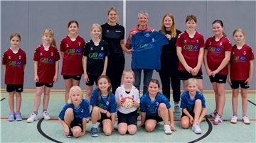 E-Jugend-Korbballerinnen vom Ovelgönner TV