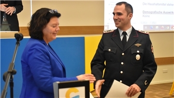 Gabi Kasten und Philipp Meyer