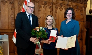 Prof. Antje Boetius, Direktorin des AWI, bekommt eine hohe Auszeichnung vom Land Bremen