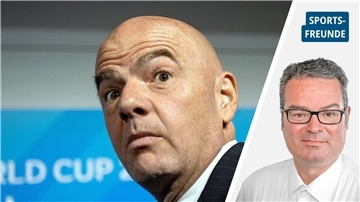 Wie Infantino FIFA-Präsident Infantino mit Kritik umgeht