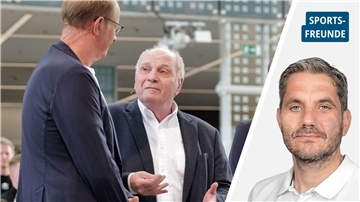 Uli Hoeneß und Lars Brockbalz