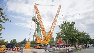 Umzug des Rickmerskrans steht unmittelbar bevor 
