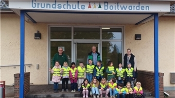 Reflexwesten für Erstklässler in Boitwarden